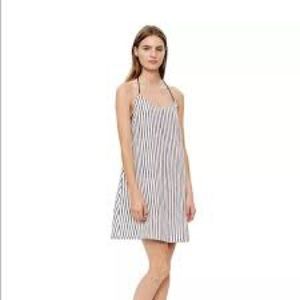 Tory Burch striped halter cover-up